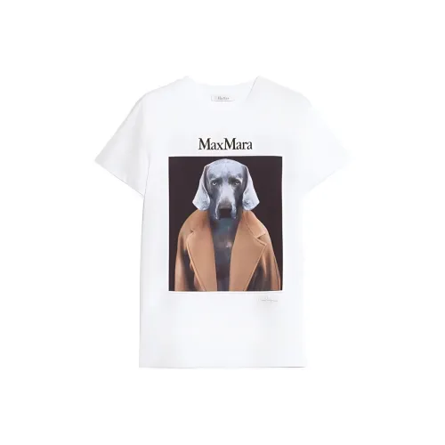 MaxMara Белые Женские Футболки