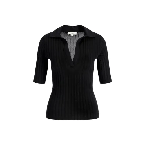 VINCE Черное Женское Поло