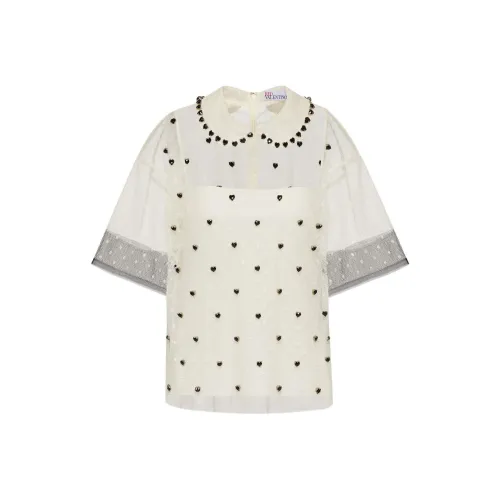 RED VALENTINO Рубашка Женская Белая