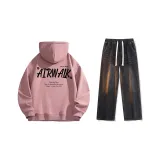 Set (Пыльно-розовый Стандартное издание + Черные Джинсы)