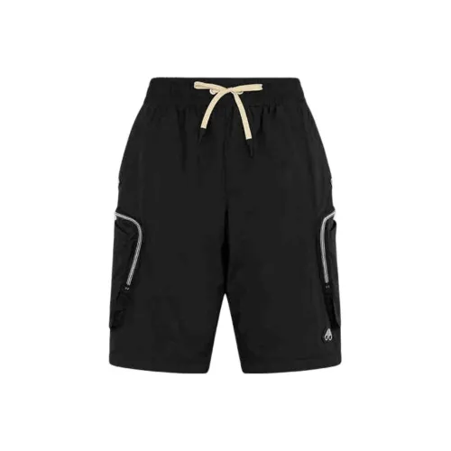 Moose Knuckles SS25 Повседневные шорты Мужские Черные