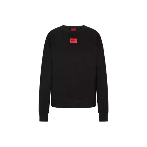 HUGO BOSS Черные Женские Свитшоты