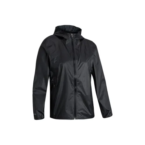 Under Armour Дождь Черные Женские Куртки