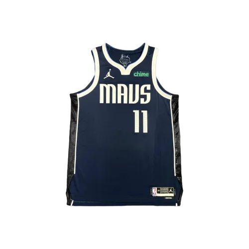 Jordan x NBA Maverick Баскетбольная Джерси Мужская Морской Синий