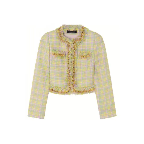 VERSACE SS22 Куртки и Пальто Женские Желтые