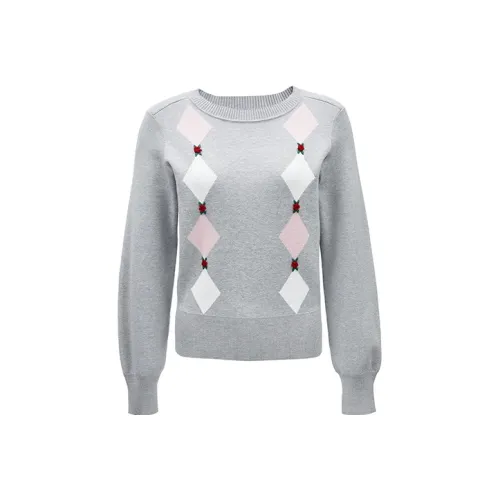 Only G11 Светло-серый Многоцветный Cozy GREY MELANGE Женские Трикотаж