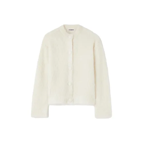 JIL SANDER Белый Женские Кашемировые Свитеры