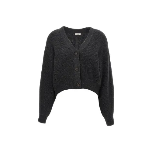 BRUNELLO CUCINELLI Трикотаж Женский Черный