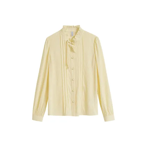 Inman x MILEI Рубашка Женская Fragrant Светлый Абрикос