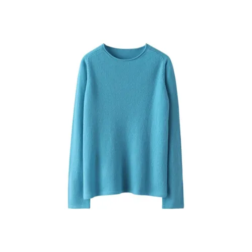 MAIGRE SIMHAT Кашемировый свитер женский синий