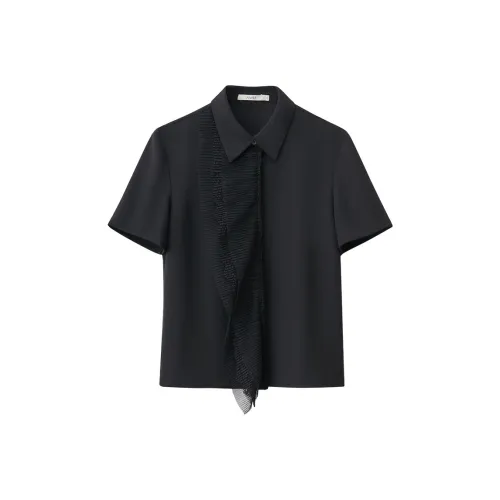 AMII Короткий рукав рубашка женская