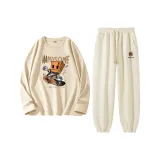 Скоростной Скейтборд Miso Абрикос + Коробка Маленький Монстр K Слоновая кость