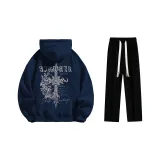 Set (Dark Blue Standard Edition + Black Casual Pants)  
Комплект (Темно-синий Стандартный Выпуск + Черные Повседневные Штаны)