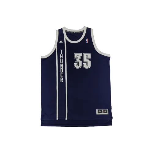 Adidas Баскетбольная Джерси Унисекс Темно-синий