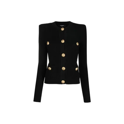 BALMAIN SS23 Трикотаж Женский Черный