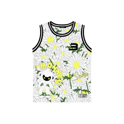 FireMonkey Баскетбольная Джерси Унисекс Белая