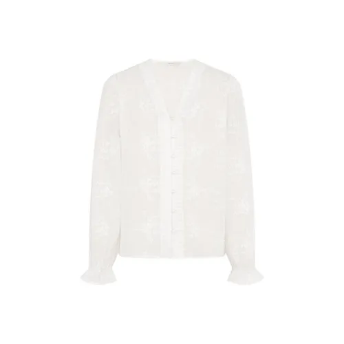 MEIYANG Белые Женские Рубашки