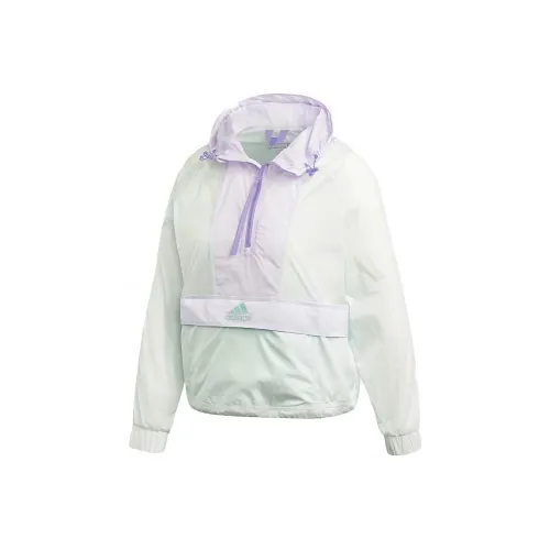 Adidas Куртка Женская Символ Зеленый