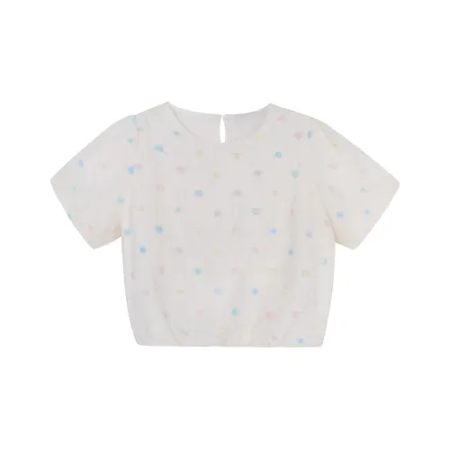 XINBANGBANG Рубашка Женская Светло-Абрикосовая Blossom