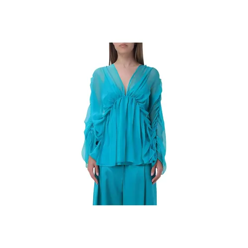 MaxMara Стандартная T-рубашка Женская Темно-озерный зеленый