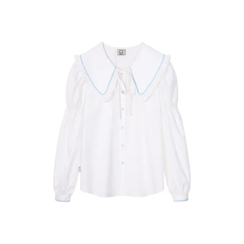 INEED I.T Sweet Dreamland Series Белые Женские Рубашки