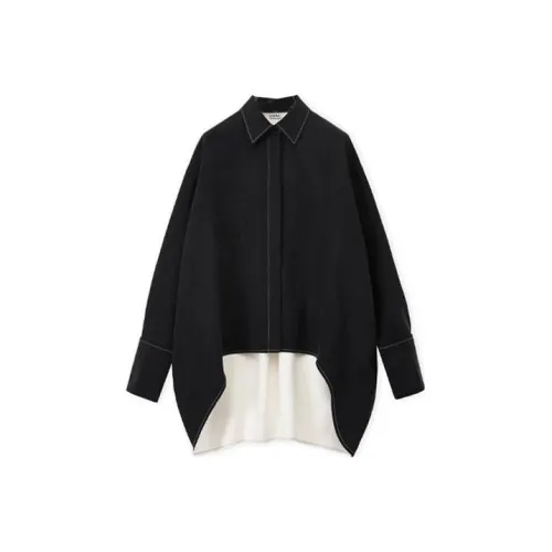 LOEWE Черные/Белые Женские Рубашки
