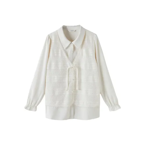 CAIDOBLE· Рубашка Женская Абрикос