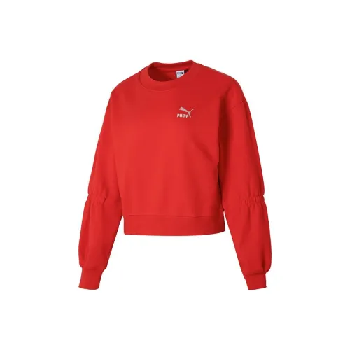 PUMA Красный Женские Свитшоты