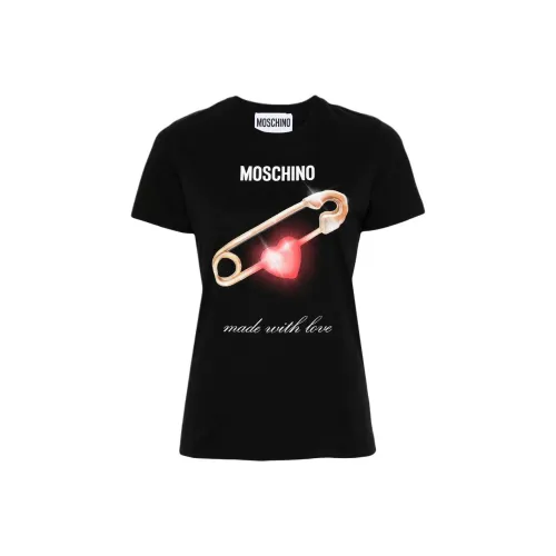 MOSCHINO Черные Женские Футболки