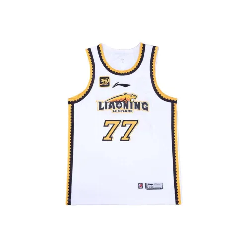 LINING CBA Collection Коллекция Баскетбольные Джерси League Edition 24 25 Команда Liaoning Zhang Zhenlin Размер 77 Мужской Стандартный Белый