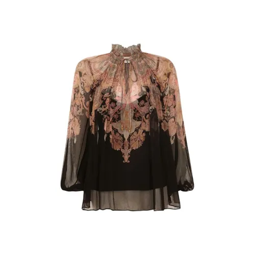 Zimmermann Черные Женские Рубашки