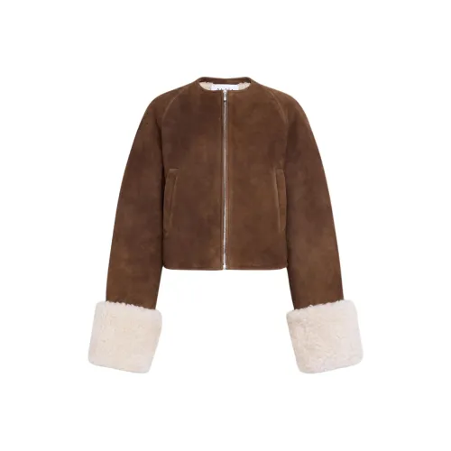 Alaia Куртки и Пальто Женские Коричневые