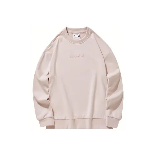 QIAODAN Толстовка Женская Белая Персиково-Розовая