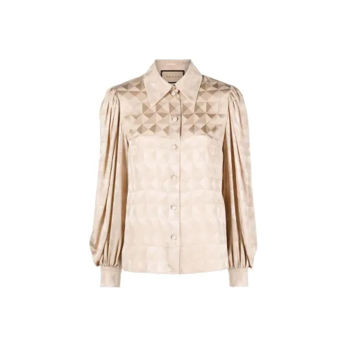 GUCCI Хаки Женские Рубашки