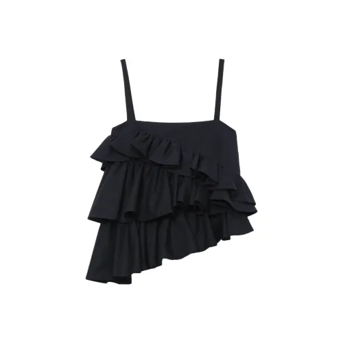 MSGM Черные Женские Камисоли