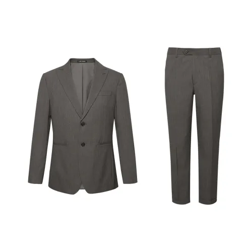 LESS IS MORE Бизнес-костюм мужской цвет кофе