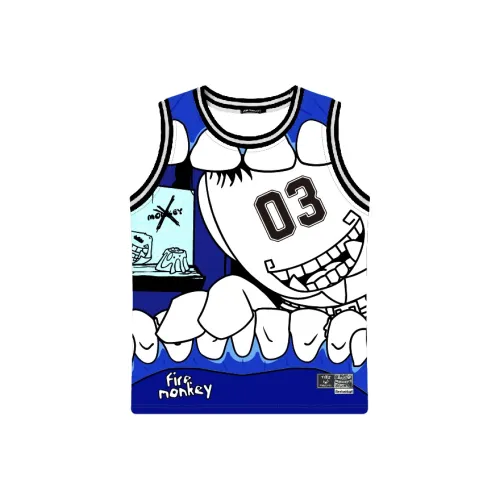 FireMonkey Баскетбольная Джерси Унисекс Синяя