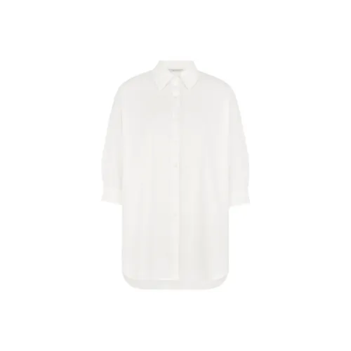 MEIYANG Белые Женские Рубашки