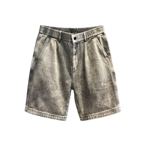 YGQPZHZ Повседневные шорты Мужские Светло-серые