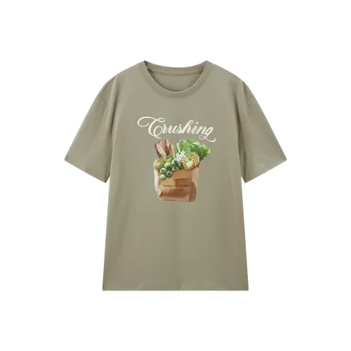 PEACEBIRD T-рубашка Женская Rye Умбра