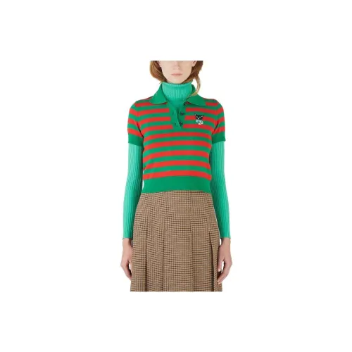 GUCCI Зеленое Женское Поло