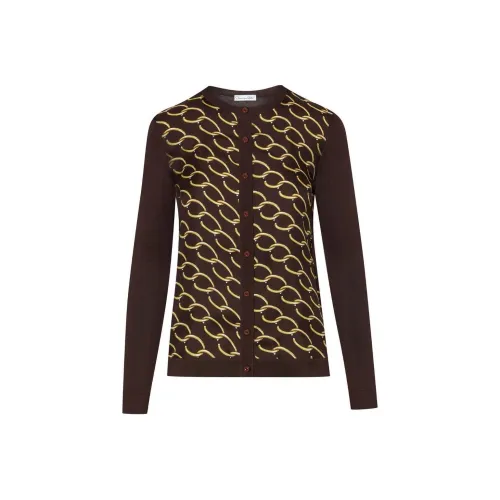 Oscar De La Renta SS24 Трикотаж Женский Шоколад