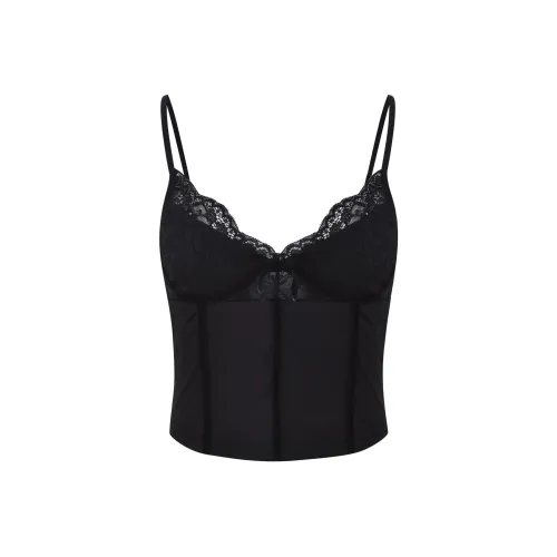 Tiger Mist MORENA Топ Топ на бретелях Женский Черный