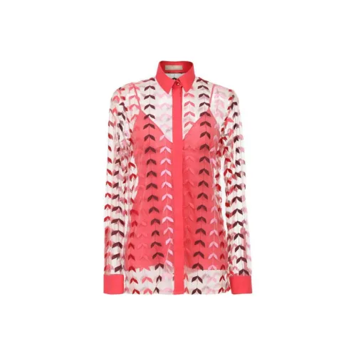 ELIE SAAB SS24 Рубашка Женская Красная