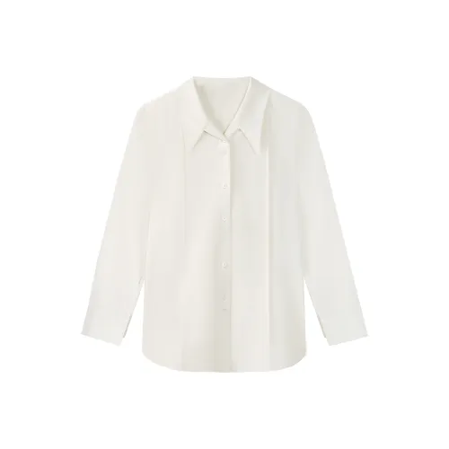 THE SEA LIFE Рубашка Женская Молочно-чайный