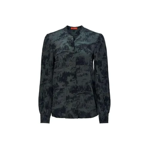 Altuzarra SS24 Рубашка Женская Зеленая