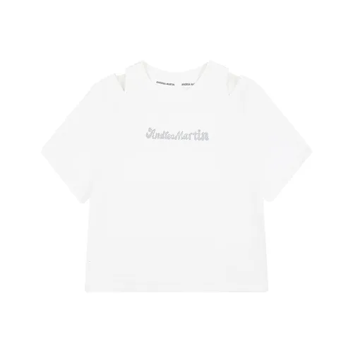 ANDREA MARTIN Белая Женская Футболка