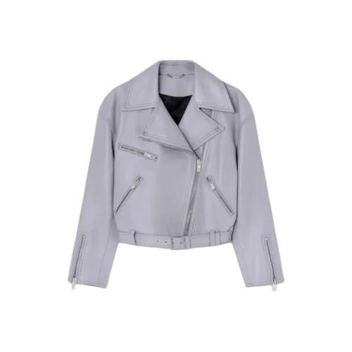 VERSACE Куртки и Пальто Женские Серые