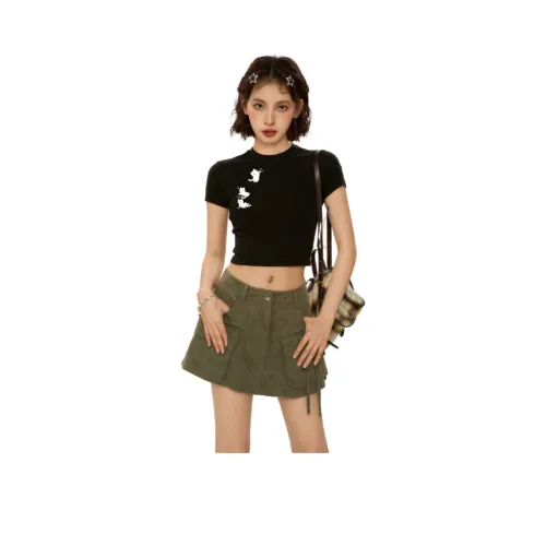 Princess Berdele T-Shirt Женская Черная