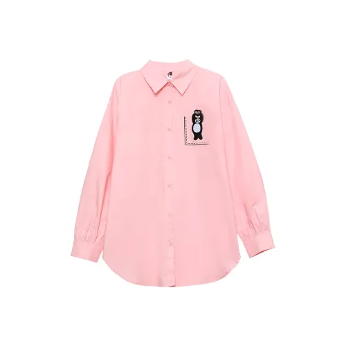 MUGUOGUOMU Розовые Женские Рубашки